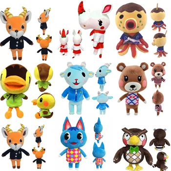 30-40 CM Animal Crossing Plyšové Hračky Cartoon Zucker Molly Lízatko Beau Hračka, Mäkké Merengue Plnené Bábika pre Dieťa Narodeniny Vianočný Darček