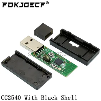 Bezdrôtové Zigbee CC2531 CC2540 Sniffer Holé Dosky Paketové Protocol Analyzer Rozhranie USB Dongle Zachytávanie Paketov Modul Black Shell
