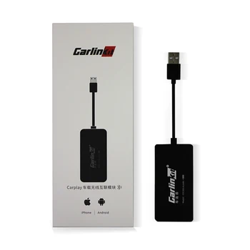 Carlinkit Bezdrôtový Apple CarPlay /Android Auto Carplay Inteligentné Prepojenie USB Dongle pre Android Navigačný Hráč Mirrorlink /IOS 13