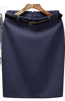 2020 Jar Ženy Sukne Vysoký Pás Práce OL Ceruzku Sukne Plus Veľkosť Bežné Vlnené Sukne Navy Blue&Burgundsko&Grey Zimné Sukne 3XL