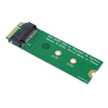 Pre Lenovo Sata Adaptér ThinkPad X1 Carbon SSD M. 2 NGFF SATA SSD 20 + 6-pin 26-kolíkový Adaptér Converter Gamed Príslušenstvo