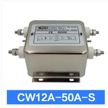 Výkon EMI filter CW12A 50A 60A 10A 20A 30A 40A S jednofázové 220V čistenie