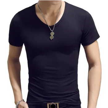 MRMT 2021 Značky Pure Black Mens T-Shirt Bavlna Krátke Rukávy tvaru Mužov Tričko Farbou Fitness Tee Tričká Pre Mužov