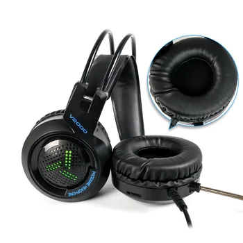 7.1 Surround Sound Gaming Headset S Mikrofónom LED Farebné Hra Slúchadlá Stereo Bass pre Xbox Jeden PS4 Počítač PUBG Hráč