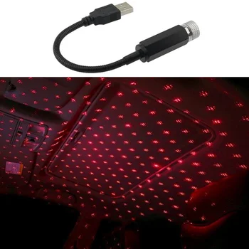 Nové Auto USB LED Strechy Star Nočné Osvetlenie Projektor Svetlo na Infiniti FX35 FX37 EX25 G35 G37 G25 Q50 QX50 EX37 FX45 G20 JX35 J30