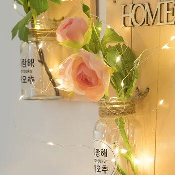 Rastlina Sklenené Vázy Stene Visia Drevené Dosky Kvet Usporiadanie Domova Dobré Dekorácie Módne Ručné Remeselné