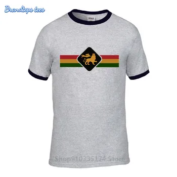 2020 Vintage Rasta Lev Relácie T shirt Camiseta Retro Rastafariho Lev T-shirt homme Jamajka Júdu Lion King Tee tričko hombre
