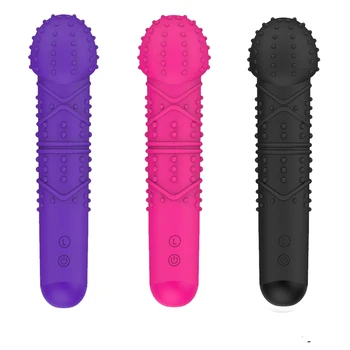 Hot predaj prútik vibrátory hrboľaté stimulovať klitoris masturbator sexuálne hračky pre ženy análny masáž vibračná dilda diskrétny balík