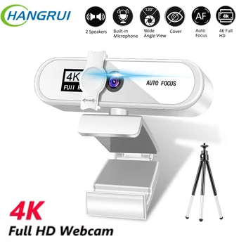 2K 4K Kamera 1080P Full HD PC automatické Zaostrovanie, Webkamera USB Web Cam Mini Fotoaparát, Počítač, Notebook Ploche Kameru s Mikrofónom web para