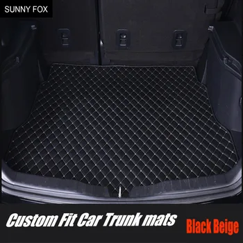 Vlastné Špeciálne kufri rohože cargo Linkovej lodnej prepravy na BMW 3/4/5/6 Série GT M3 X1 X3 X4 X5 X6 Z4 6D auto-styling všetkých poveternostných koberec podlahy