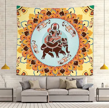 Simsant Yinyang Nástenné Gobelíny Slnko Dreamcatcher Mandala Art Stene Visí Tapisérie pre Obývacia Izba, Spálňa Domov Koľaji Dekor