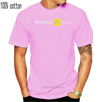 Tričko Renault Sport Team T Shirt Mens Okrúhlym Výstrihom, Krátke Rukávy, ktoré sú Bežné T-shirt