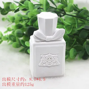 Pevné Omietky Parfum fľašu formy Tvorivých Mydlo Formy 3D Hliny Plavidlá, Kúpeľové Mydlo, Takže Silikónové Formy