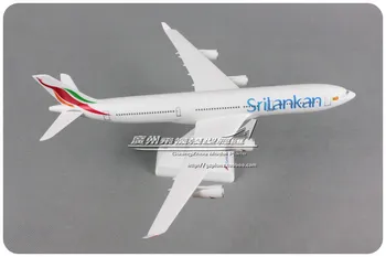 31 CM SriLankan Leteckej spoločnosti A340-300 1:200 Plastové Zostavený Model Lietadla American Airlines Modelu Lietadla