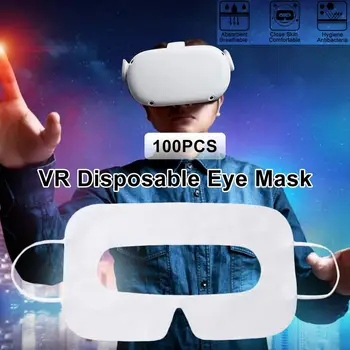 100ks VR Príslušenstvo Tvár Jednorazové bočný Kryt Maska Domov Ochranné VR Okuliare Kryt Absorpciu Potu Oko Pre Oculus Quest 2