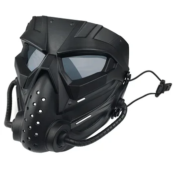 Vojenské Plynová Maska, Taktické Maska Pre Airsoft Streľba na Koni CS Cosplay Plnú Ochranu Tváre Priedušná obojstranné anti-fog