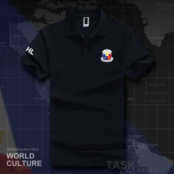 Filipíny Pilipinas PH, PHL PHI polo shirts mužov krátky rukáv biele značky vytlačené pre krajiny 2019 bavlna národ tímu vlajkou 20
