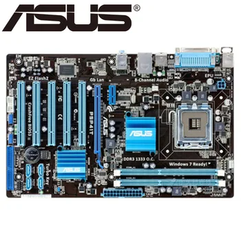 Asus P5P41T Ploche Dosky P41 Socket LGA 775 Q8200 Q8300 DDR3 8G ATX UEFI BIOS Pôvodná Používané Doske Na Predaj