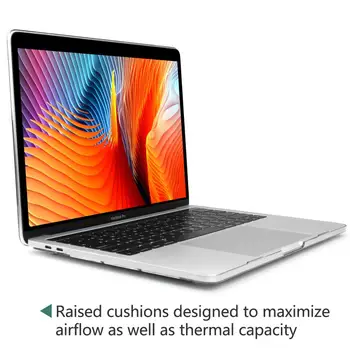 2020 Pro Crystal Clear Notebook Prípade Kryt Klávesnice &Screen Protector pre Nový MacBook Pro 13 s dotyk bar A2251 A2289 model