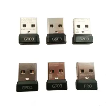 1pc USB Prijímač Bezdrôtovej Dongle Adaptér pre Logitech G PRO G903 G403 Myši Adaptér