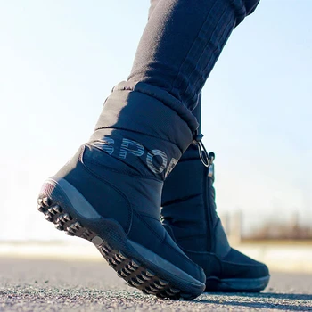 Ženy zimné topánky 2020 vysoko kvalitné ženy čižmy na platforme hustú srsť teplé topánky non-slip nepremokavá zimná obuv