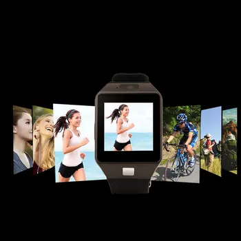 Deti, Dospelých Smart Hodinky Smartwatch DZ09 Android Telefónu Volať Relogio 2G GSM SIM TF Karty Fotoaparát pre iPhone pre Samsung