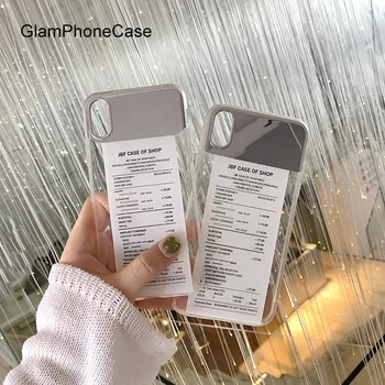 GlamPhoneCase Bill Zrkadlo Telefón puzdro Pre iPhone X XS Max XR Mäkký Silikónový Kryt Pre iPhone 7 8 6 6 Plus Prípade