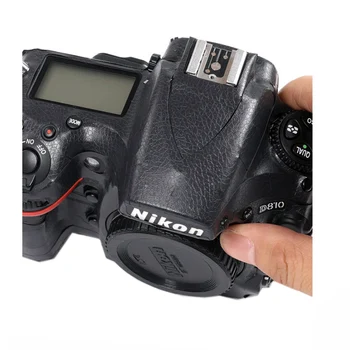 Anti-Scratch Telo Fotoaparátu Kryt Kožené Textúru Pokožky Film Držiak Pre Nikon Z6 Z7 Z50 d750 D810 D850 3M Samolepka Ochrana Kamery