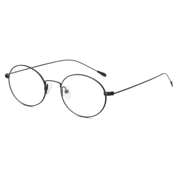 Jednoduché oválne okuliare mužov retro okuliare, transparentné malé okuliare ženy jasné, okuliare, rám optickej predpis