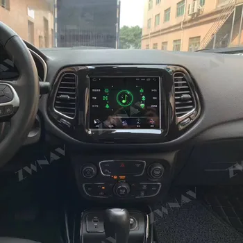 Android 10 DSP IPS Displej Pre Jeep Compass 2017 2018 2019 Multimediálne Auto Hráč, Vedúci Jednotky Video, Stereo Navigáciu 4G WIFI, 2 DIN