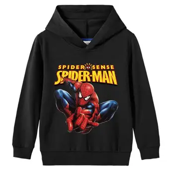 Disney Baby, Dievčatá, Chlapcov Cartoon Spiderman Hoodies Mikina Oblečenie Deti Jar Hoodies Bunda, Kabát Dieťa Topy Oblečenie