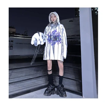 NiceMix 2020 žien mikina Harajuku list tlač mikina s kapucňou bf dlhým rukávom voľné Pulóvre mikina Hot Predaj