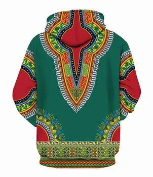 Africké Dashiki Tlač s Kapucňou Mikiny Muži Ženy 2020 Jar Jeseň Nový 3D Hoodies Mužov Hip Hop Streetwear Mikina s Kapucňou,