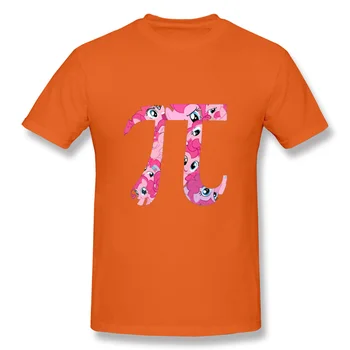 Matematika Pi My Little Pony Rainbow Twilight Creative T Shirt Zaujímavé Cartoon Dizajn Mladých Tee-Tričko Bavlna Ružová Roztomilý Grafiky