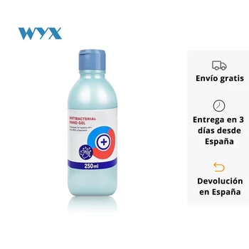WYX XTRA Prenosné Gél Hidroalcohólico para Desinfección de Manos sin Agua 250ml