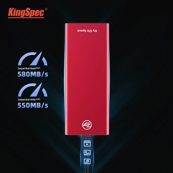KingSpec dokonca vzal 120 gb ssd pevný disk prenosné 240GB externé ssd hd externo 480gb externý pevný disk pre počítač, notebook ssd Ploche