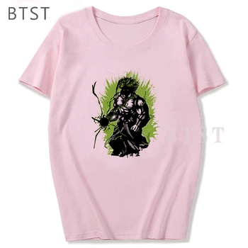 Pit Mami Bulma Tričko Unisex Japonské Anime T-shirt Ružový Tlač Krátke Sleeve T Shirt Streetwear Polyester Gotický Plus Veľkosť Ženy