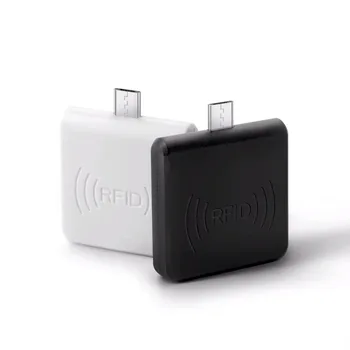 Mini OTG NFC RFID Smart Chip Card Reader 13.56 MHZ Prístup Čítačka Kariet Podporuje Windows / Android RFID Inteligentný Čip Nfc Čitateľa