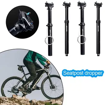 Horský Bicykel sedlovka Trubica s Nastaviteľnou Výškou Cyklistické Doplnky, Fixed Gear MTB Horský Cestnej Bike Predĺženie Trubice Sedlo Pól