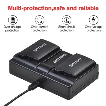 Batmax Nabíjateľná Batéria +USB Duálna Nabíjačka Pre Sony PSP 1000 PlayStation Portable PSP1000 Konzoly Náhradné Batérie