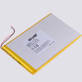 Veľkou kapacitou veľká veľkosť 3,7 V tablete batérie 8000mAh každú značku tabletu univerzálny nabíjateľné lítiové batérie 33100160 3599160
