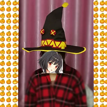 Sprievodca Čarodejnice Megumin Klobúk Cosplay Halloween Kostým Príslušenstvo