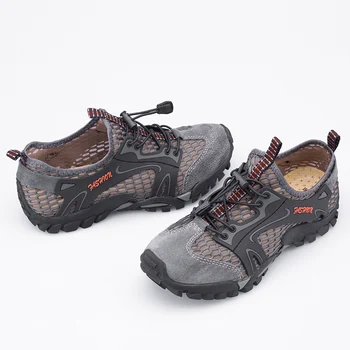 Vonkajšie turistická obuv nové Svetlo Športovú Obuv proti prúdu topánky pánske topánky vonkajšie bežné topánky Pohodlné