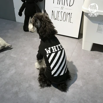 Pes tričko pre Malé Psy Leto Jar Bavlna Vesta pre francúzsky Buldog Chihuahua Pruhované tričko pre Psov XS-XL