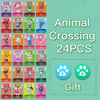 Animal crossing Nové obzory villager série Hot štýly amibo NFC kariet Pre nintendo prepínač Animal Crossing Nové obzory