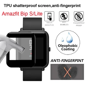 Smart Hodinky Screen Protector Pre Colmi P8/Xiao Mi Pásmo 5 4 Amazfit GTS 2 His S Lite Ochranný Film 3D Full Screen Kryt