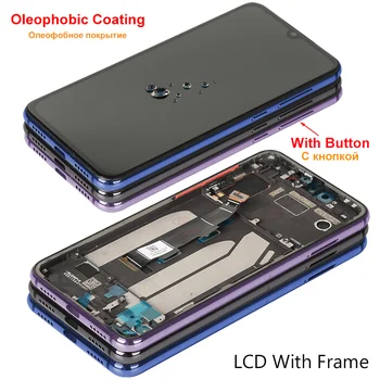 LCD Displej Pre Xiao Mi 9 SE Displej s Rámom Digitalizátorom. Náhradné LCD displej Pre Mi9 SE Mi 9 SE Globálna Reklamná Montáž 5.97 palec