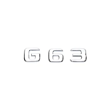 Pre G Série G63 G230 G300 G350 G500 G550 Auto Vzadu zadné dvere Emblémy Logo Písmená Nálepky Odznak Dekorácie