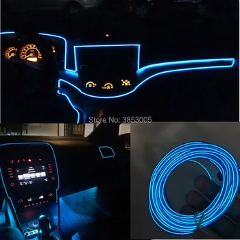 Auto nálepky, auto LED dekoratívne pásy samolepky pre prevádzky mercedes w211 audi a6, bmw m audi a3 8v seat arosa Príslušenstvo
