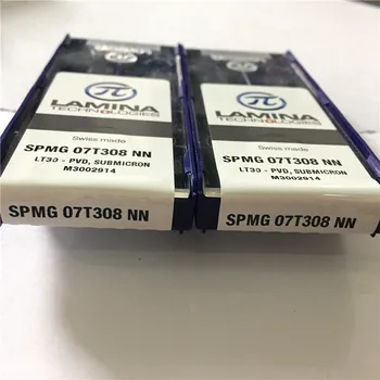 SPMG07T308-NN LT30 Originálne LAMINA karbidu vložka s najlepšou kvalitou 10pcs/veľa doprava zadarmo